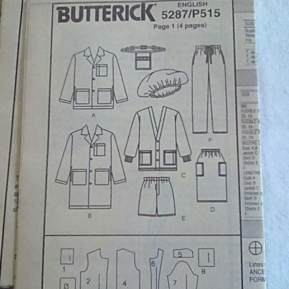 Butterick vintage sewing